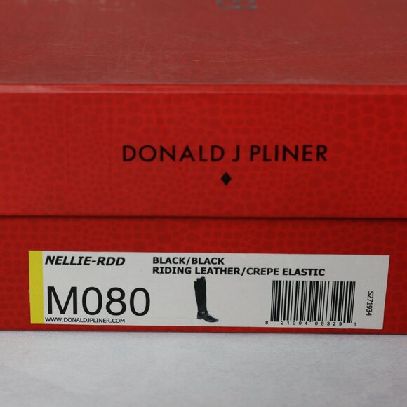 Donald J Pliner Knee High Riding Boot with Buckles - Picture 5 of 7